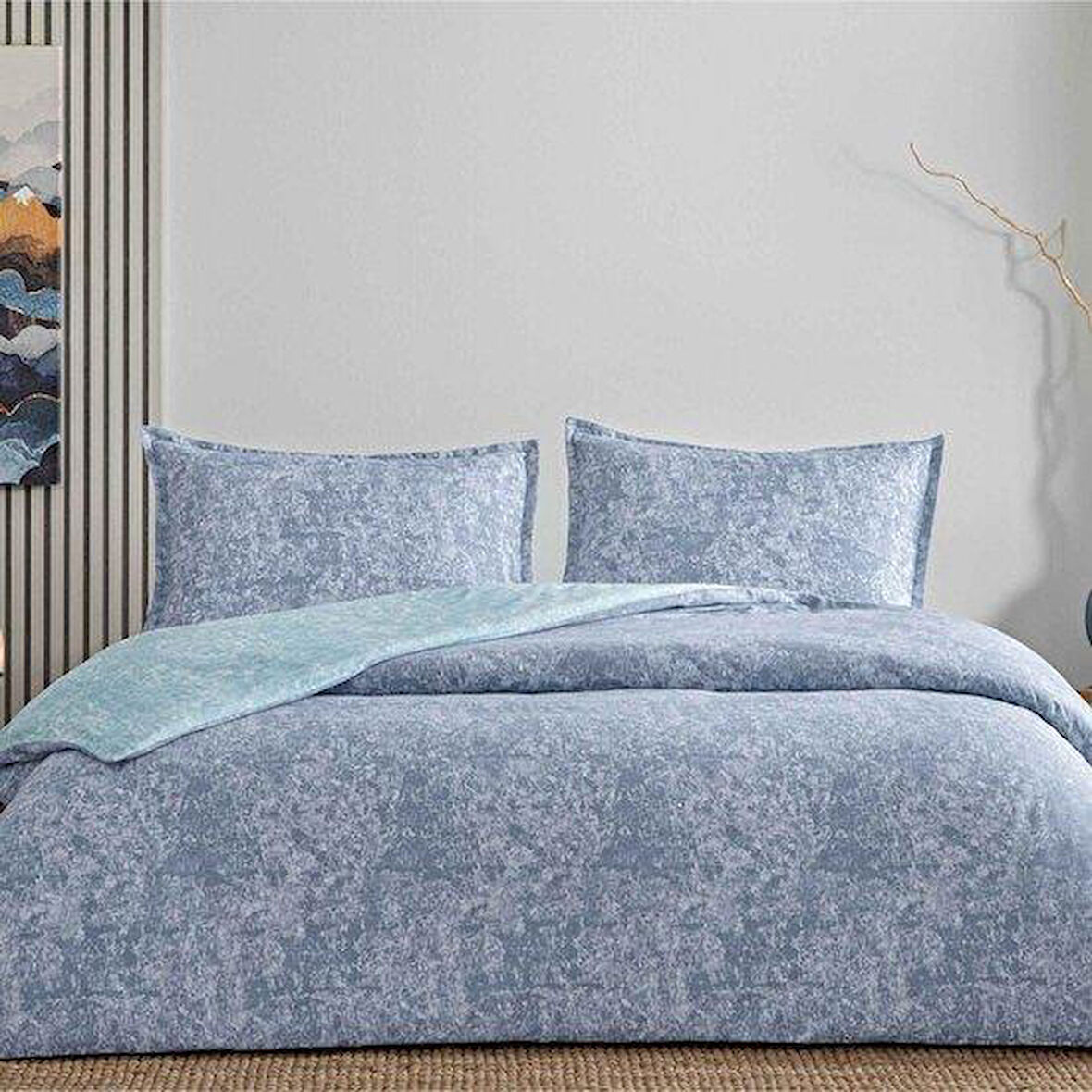 Taç Shimmer Seç&Ser Tek Kişilik Nevresim Takımı Lacivert