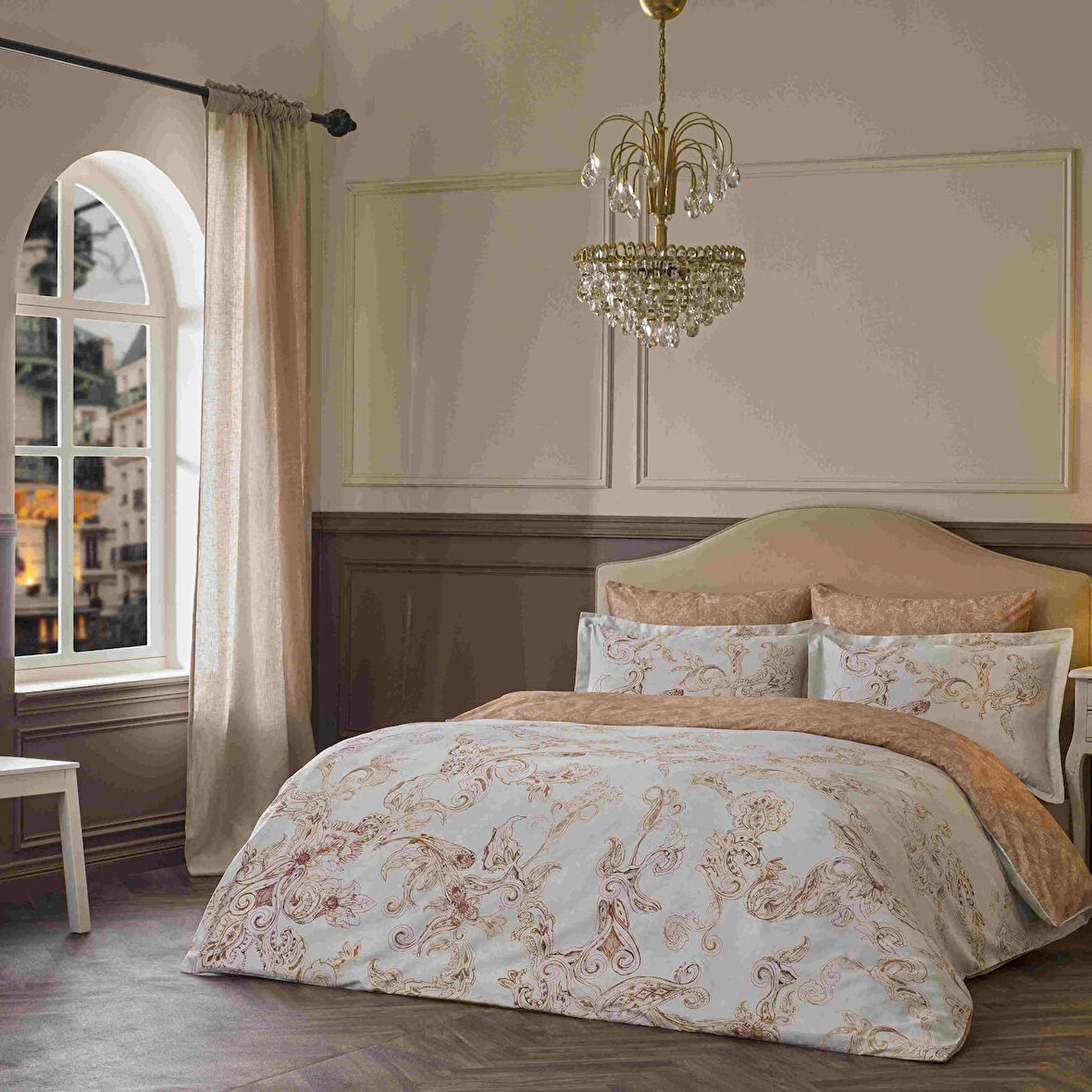 Linens Sc Etienne Nevresim Takımı Çift Kişilik Gri