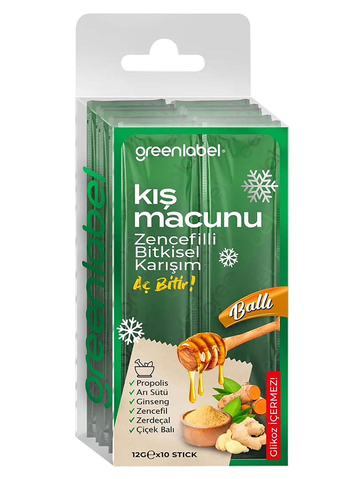 Greenlabel Zencefilli Kış Macunu