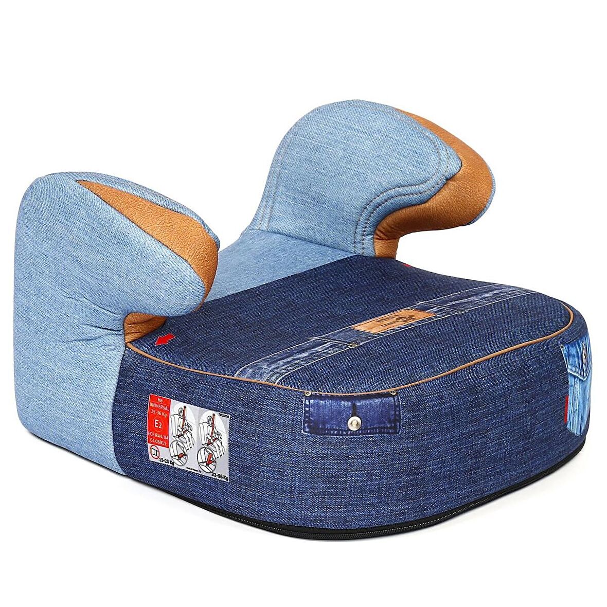 ComfyMax Premium 15-36kg Yükseltici Oto koltuğu Blue Jean