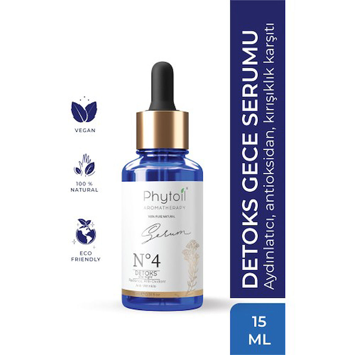 Phytoil Serum One Night Detoks No: 4 15 Ml