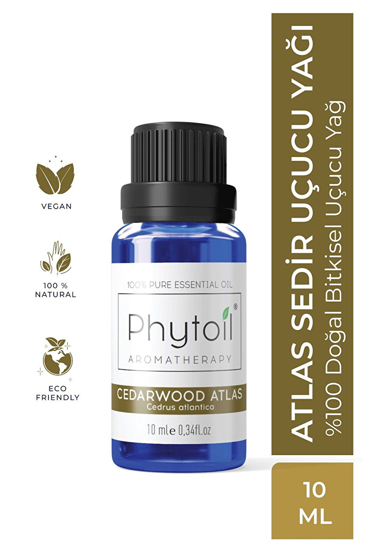 Atlas Sedir (Cedarwood Atlas) Uçucu Yağı – %100 Saf ve Doğal Bitkisel Uçucu Yağ 10 ml