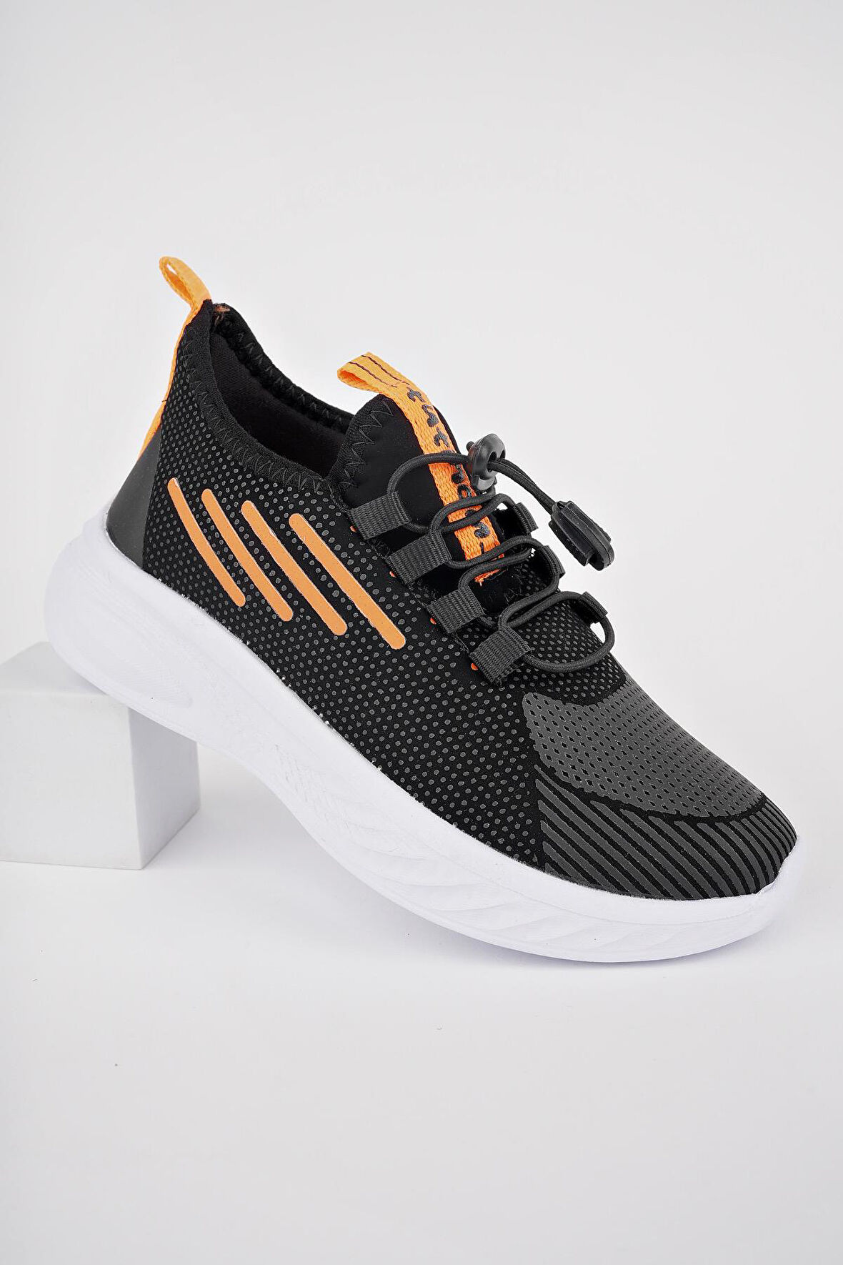 Muggo LUPİN Garantili Günlük Unisex Çocuk Bağcıklı Rahat Sneaker Spor Ayakkabı