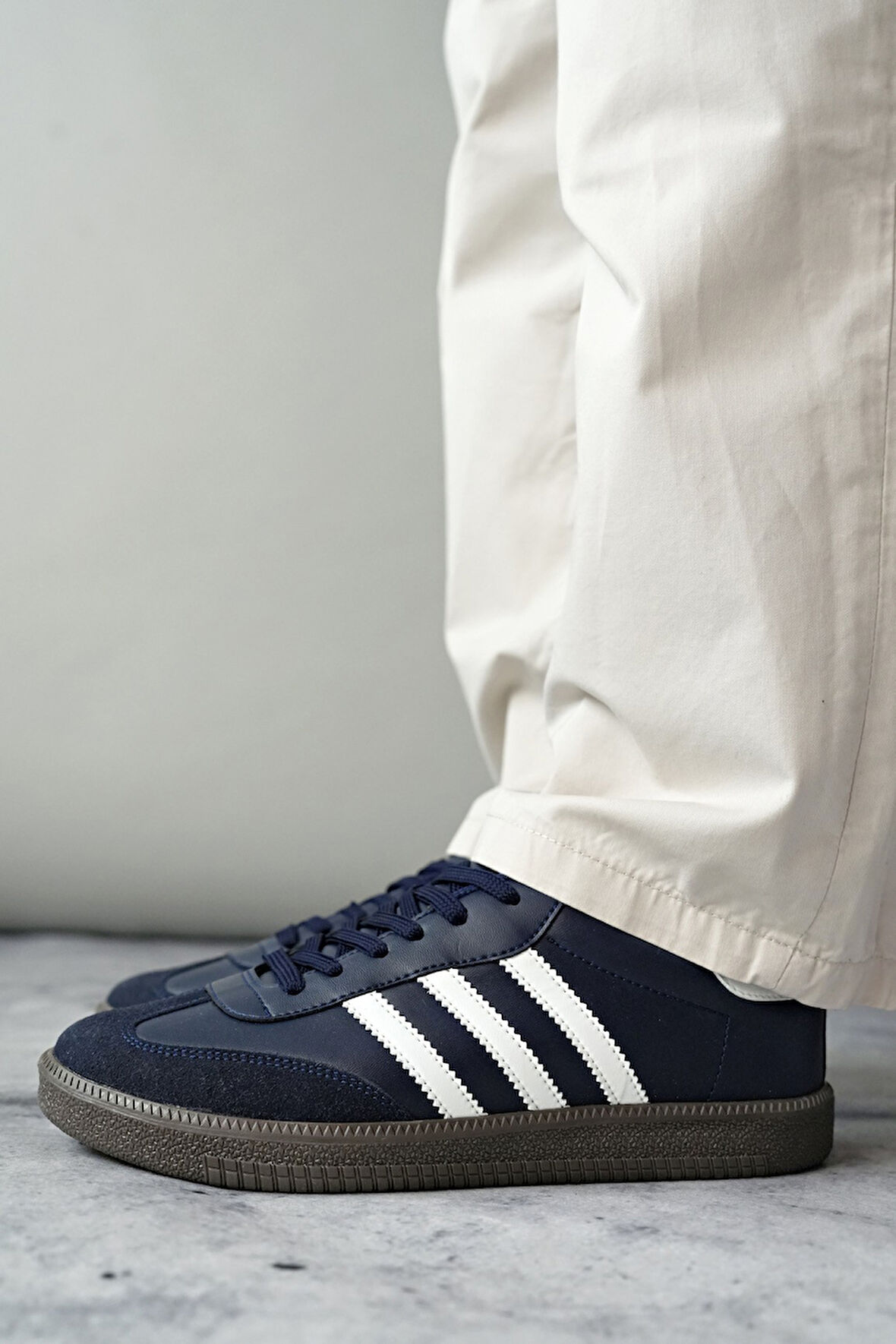 Muggo JABBAR Unisex Ortopedik Günlük Garantili Bağcıklı Yürüyüş Koşu Sneaker Spor Ayakkabı