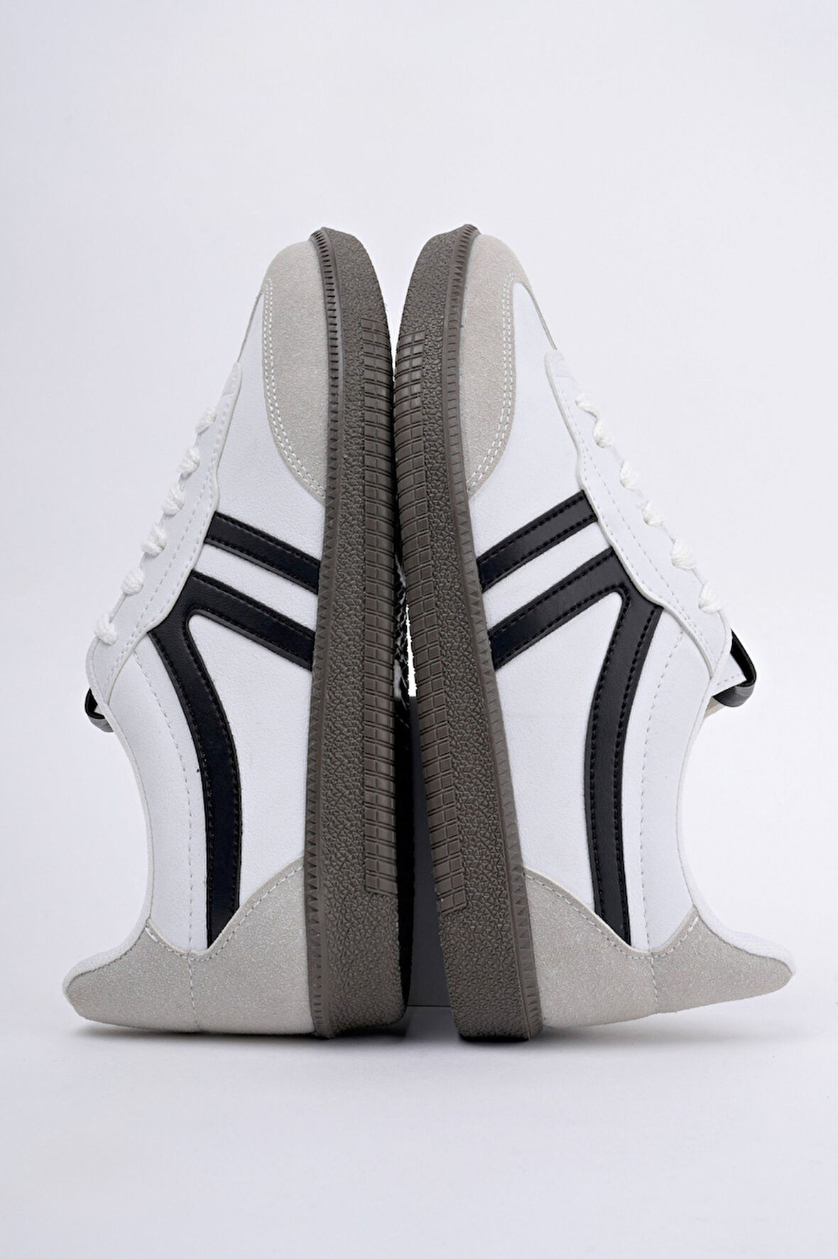 Muggo GARCİA Garantili Unisex Ortopedik Günlük Bağcıklı Yürüyüş Koşu Sneaker Spor Ayakkabı