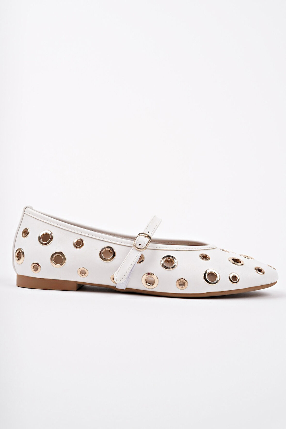 Muggo MİSHA Tek Bant Troklu Günlük Kadın Babet