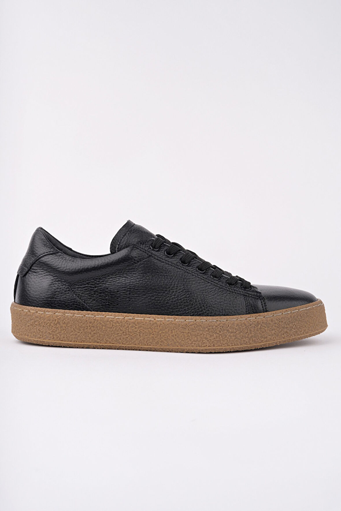Muggo CRAW Kalın Taban Bağcıklı Hakiki Deri Erkek Günlük Casual Sneaker