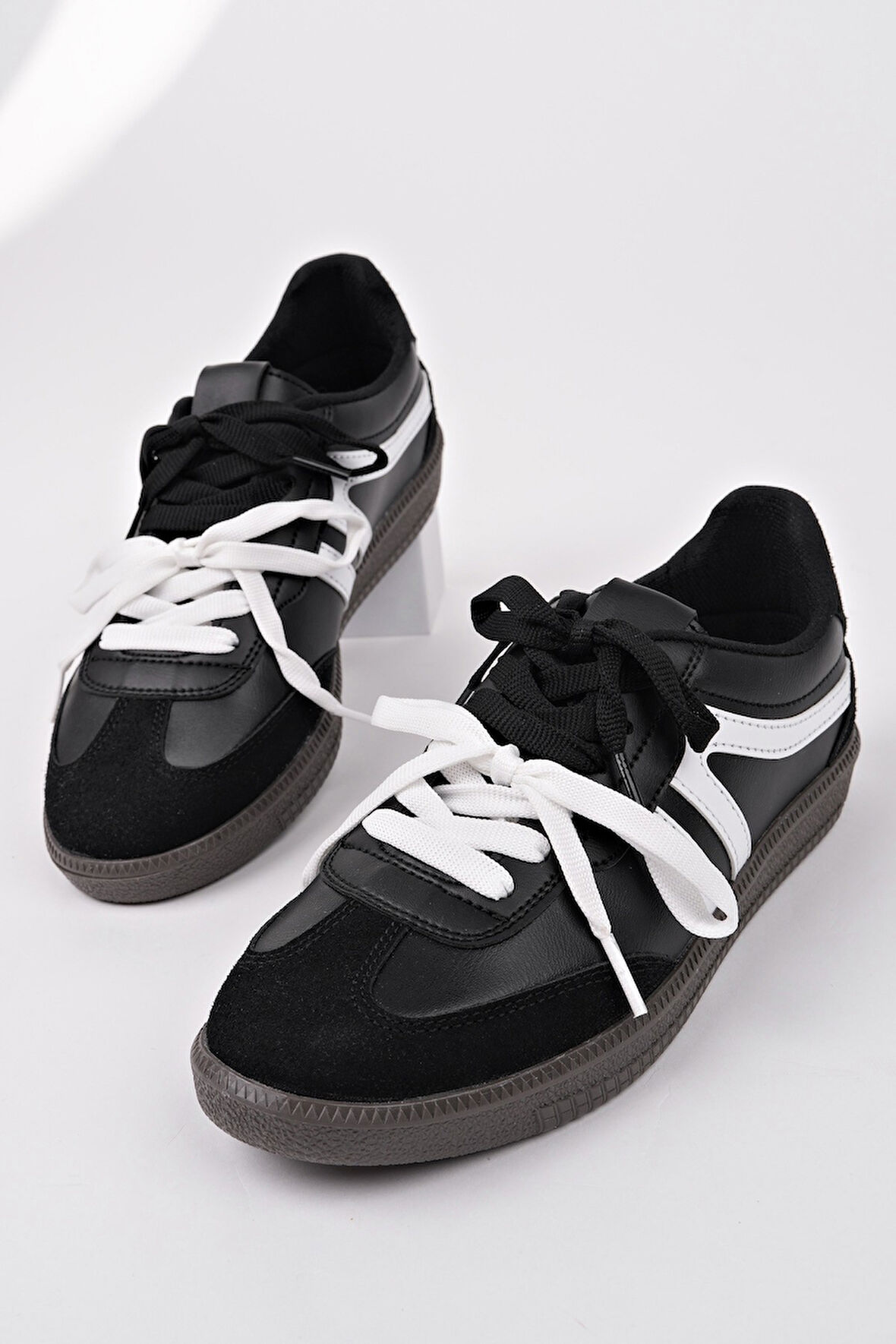 Muggo RETRO Çift Bağcıklı Günlük Kadın Sneaker Spor Ayakkabı