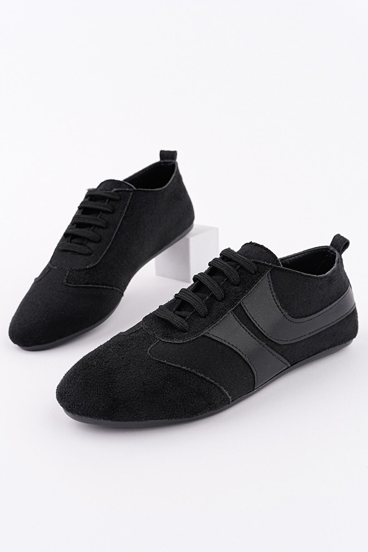 Muggo VİBE Bağcıklı Günlük Kadın Sneaker Spor Ayakkabı