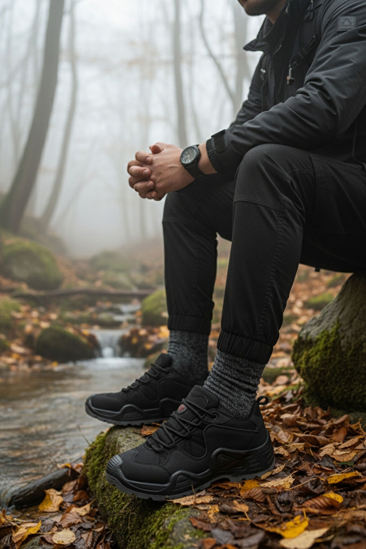 Muggo PİONEER Bağcıklı Trekking ve Günlük Outdoor Erkek Ayakkabı