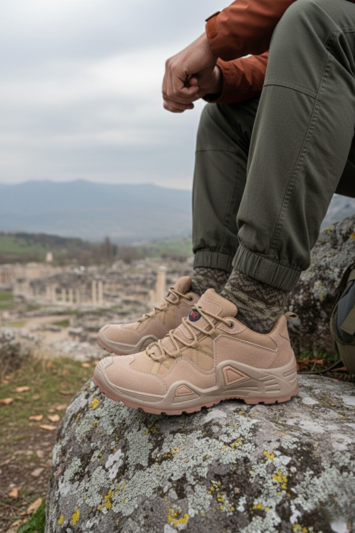 Muggo PİONEER Bağcıklı Trekking ve Günlük Outdoor Erkek Ayakkabı