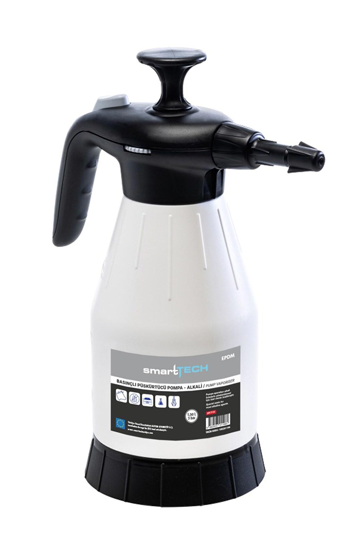 Smart Tech Basınçlı Püskürtücü Pompa-Alkali 1500 ML