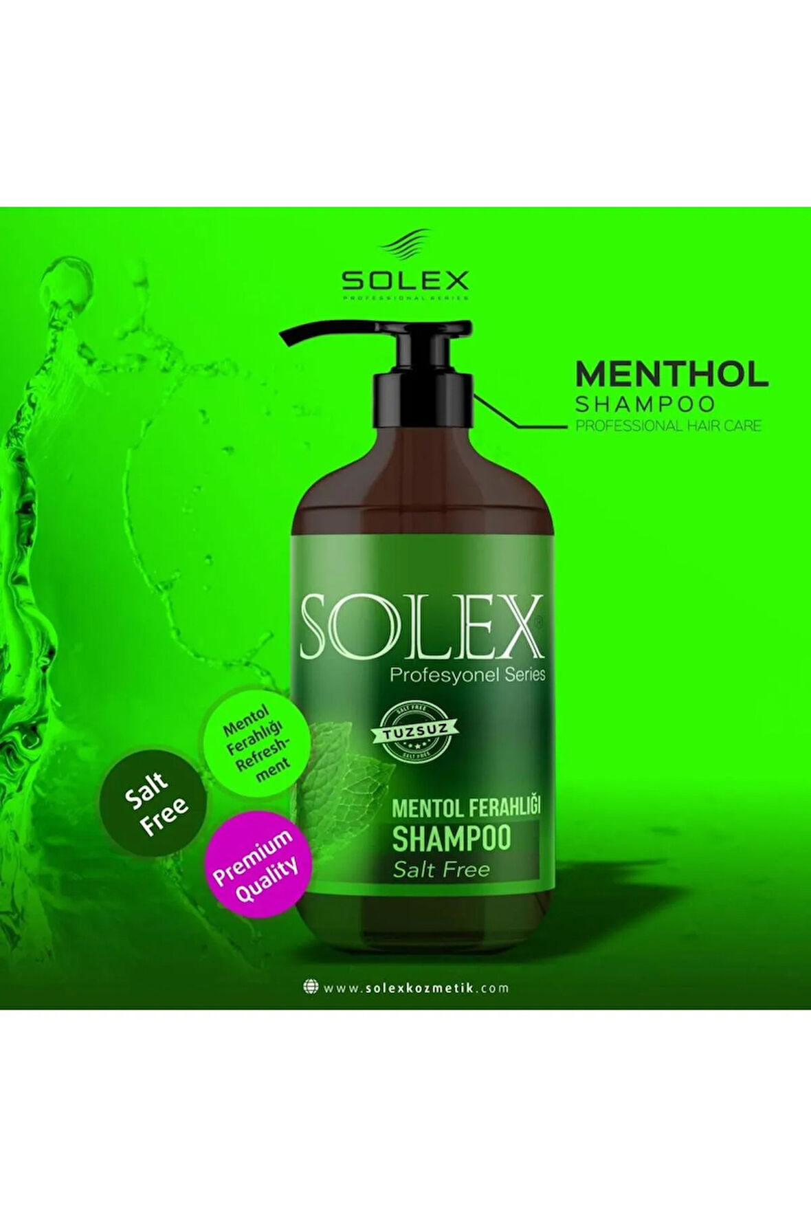 Tuzsuz Professıonal Serıes Mentol Keratin Özlü Şampuan 1.000 ml