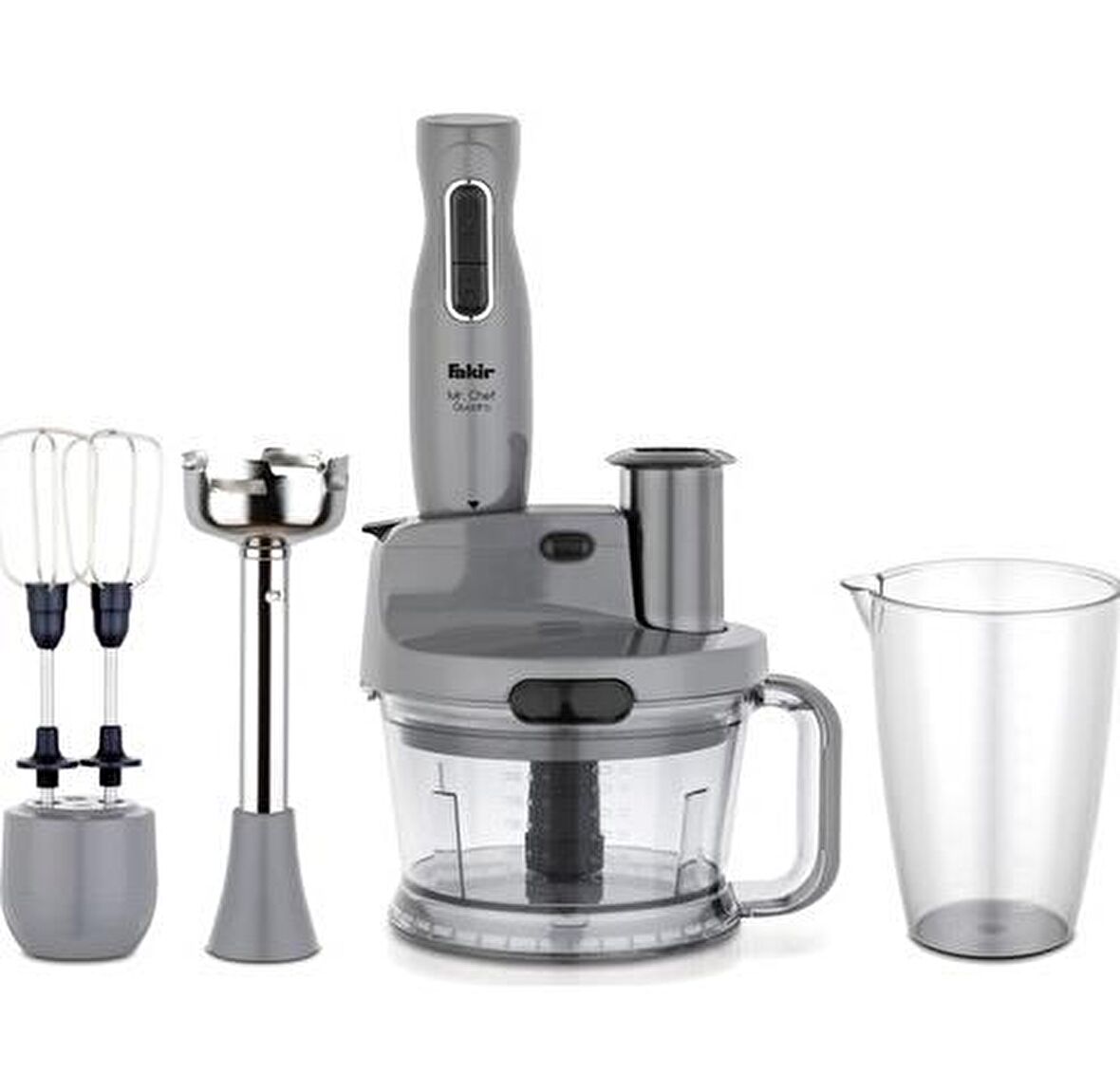 Fakir Rondo Blender Mikser Seti MrChef Quadro 1000w Gri