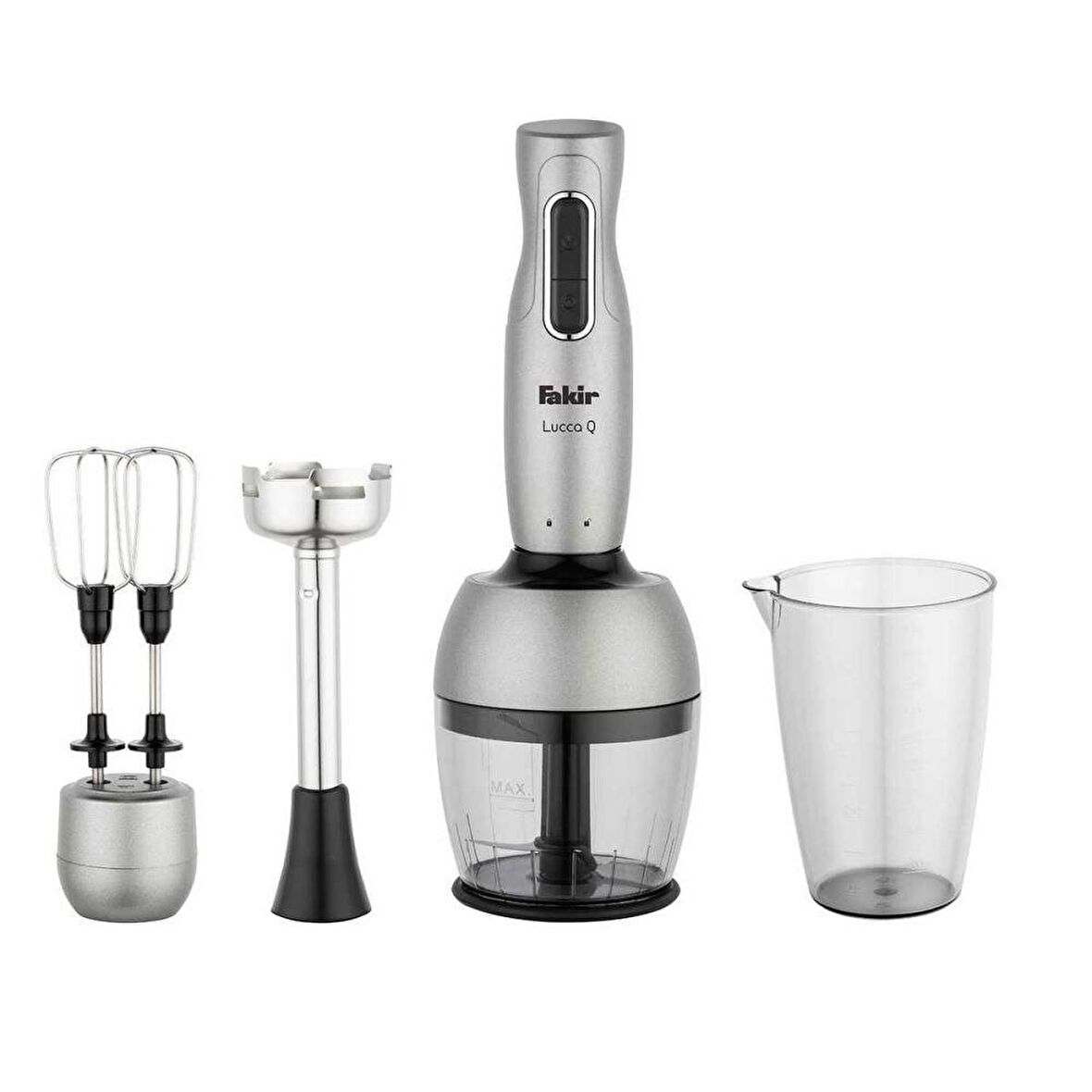 Fakir Rondo 1000 W Set Mikser Inox