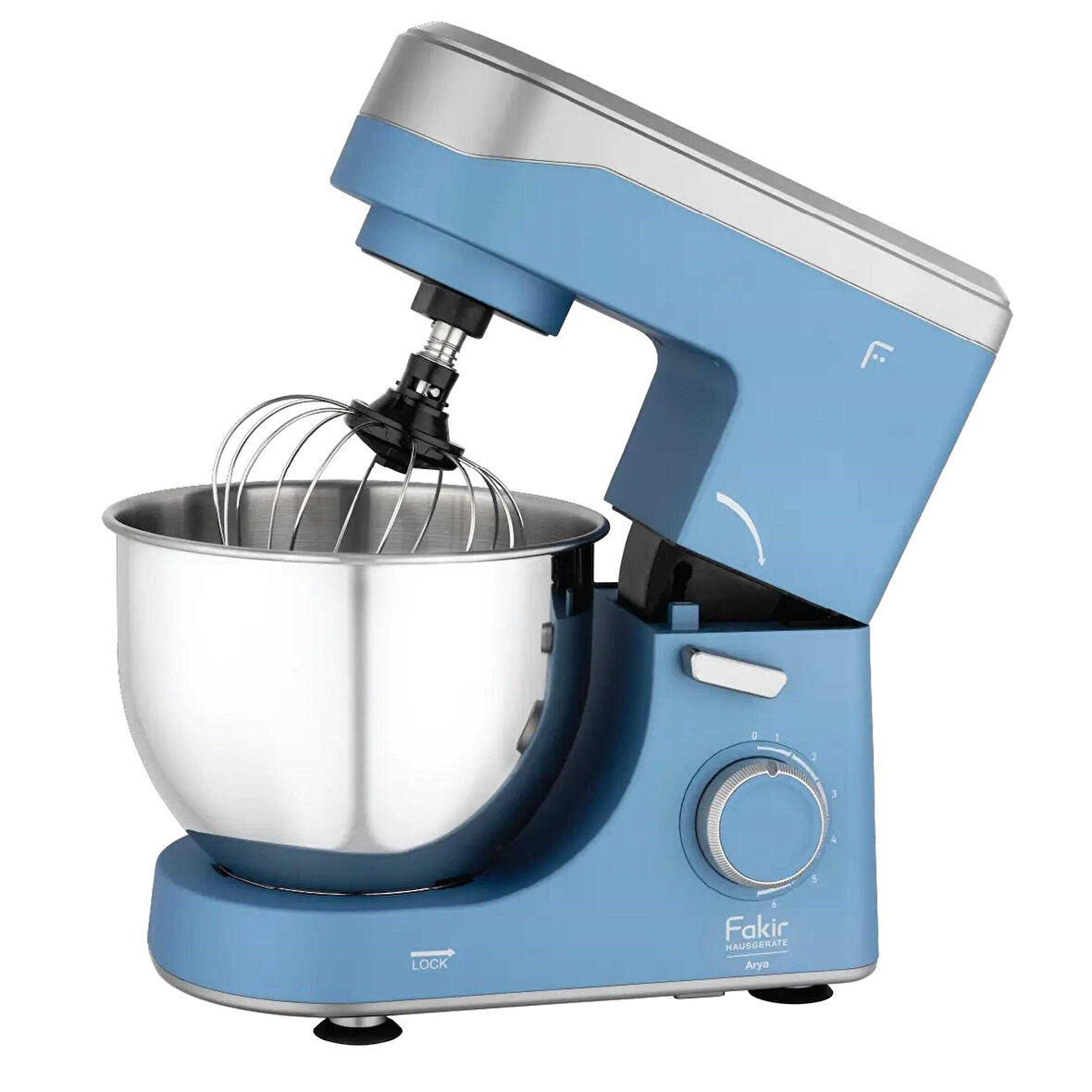 Fakir Arya Mutfak Şefi / Stand Mikser Mavi (OUTLET)