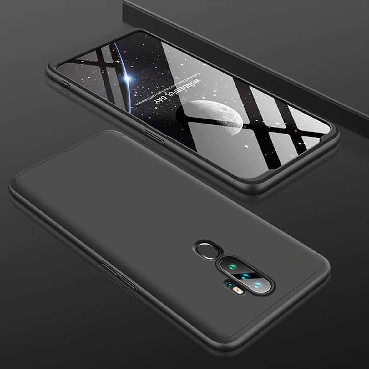 Oppo A9 2020 Kılıf Zore Ays Full Koruma Kılıf