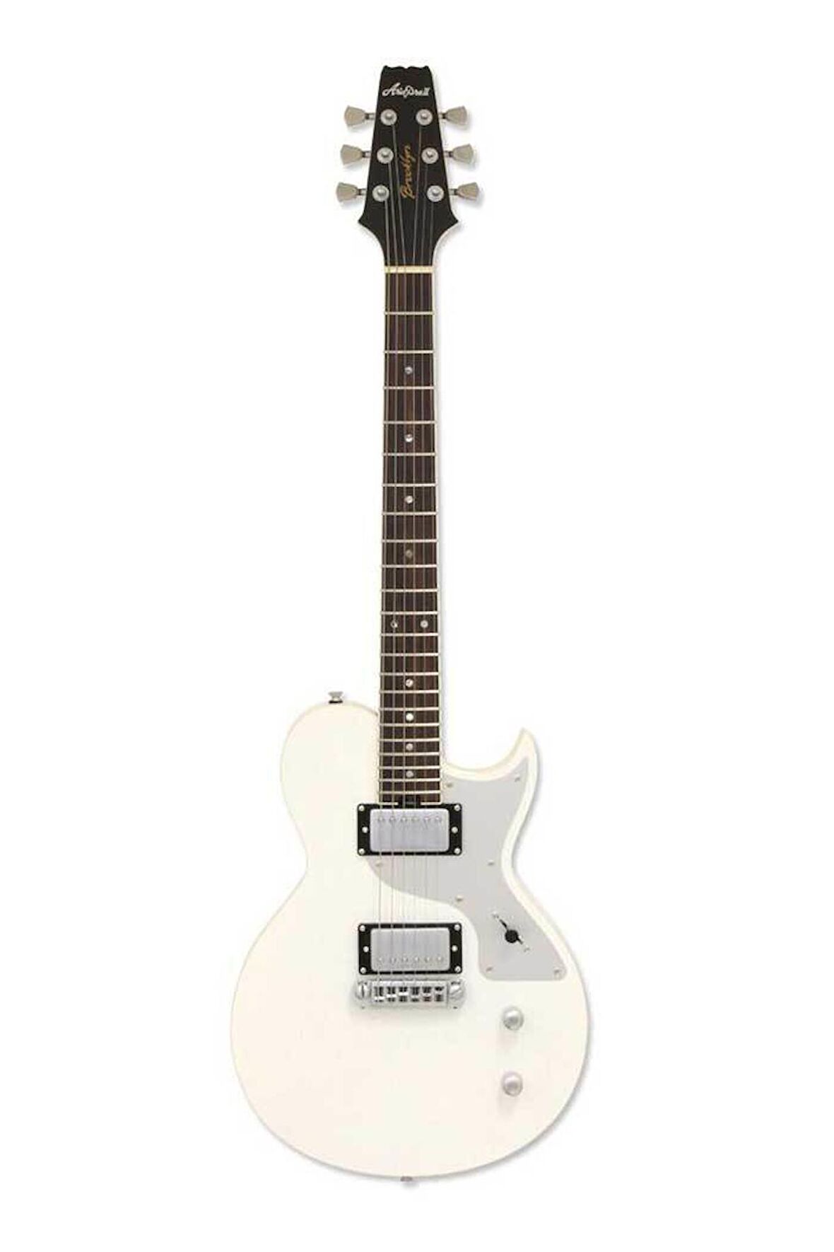 Aria Pro II 718MK2-MTWH Brooklyn Elektro Gitar