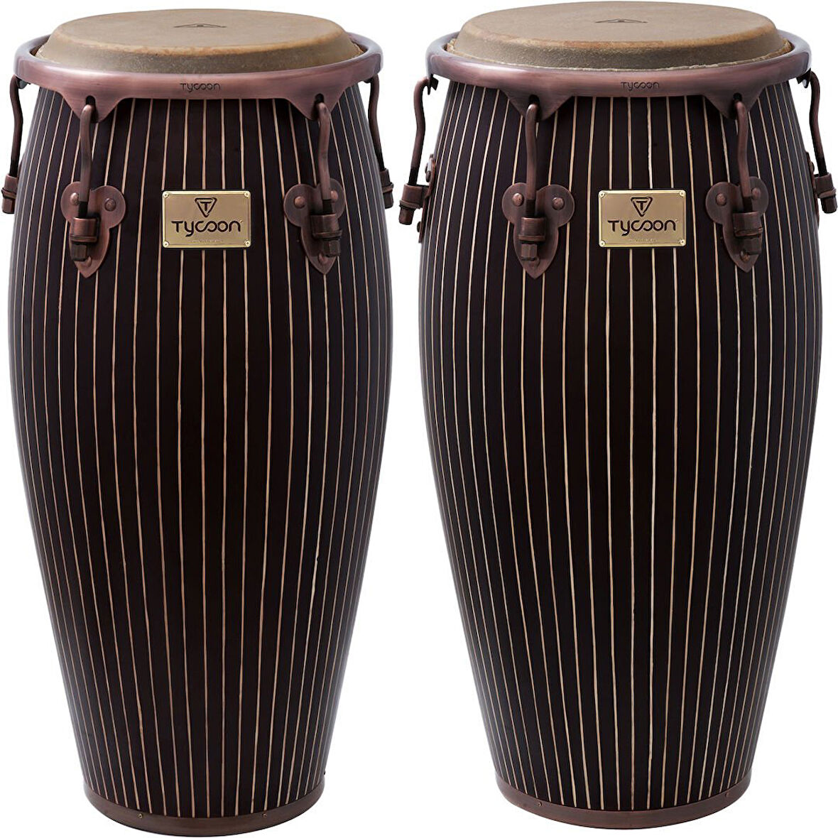 Tycoon 11''+11.75'' Master Hand Crafted Pinstripe Conga Seti (HANDCRF2ACT1S)