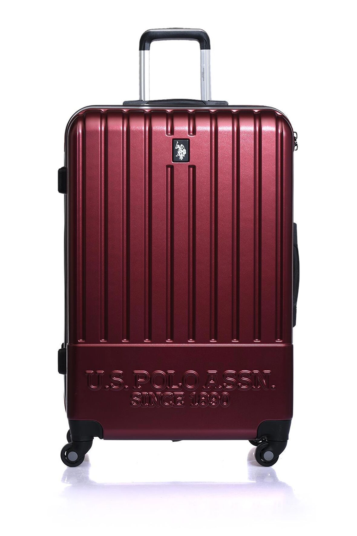 . PLVLZ22842A Bordo Unisex Büyük Boy Bavul