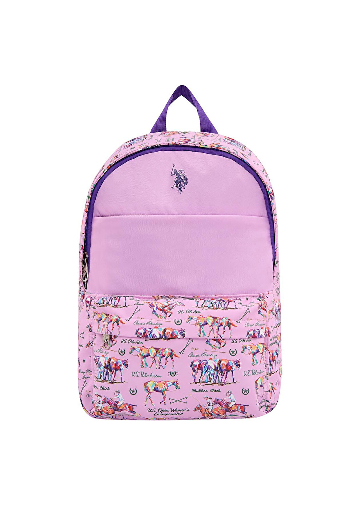 U.S. Polo Assn. Plcan24344 Sırt Çantası - Okul Çantası Lila