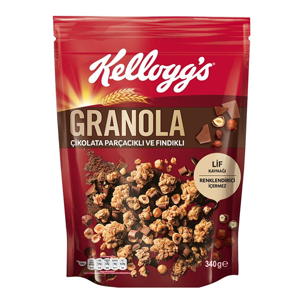 Ülker Kelloggs Granola Çikolata Fındık