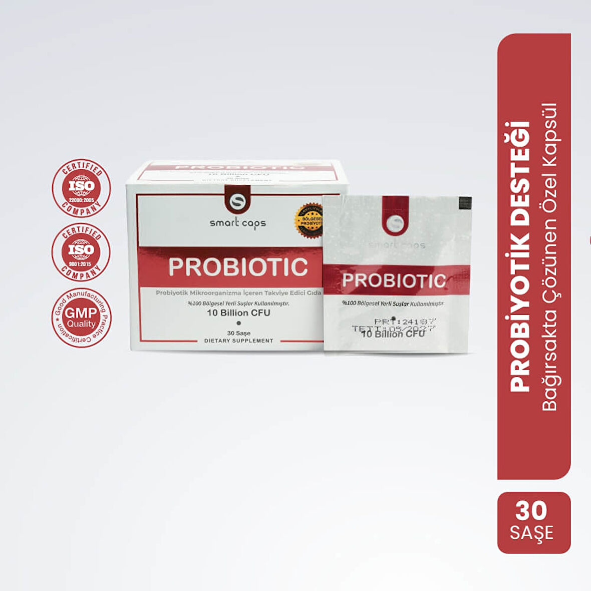 Smart Caps Probiyotik & Prebiyotik 30 Saşe