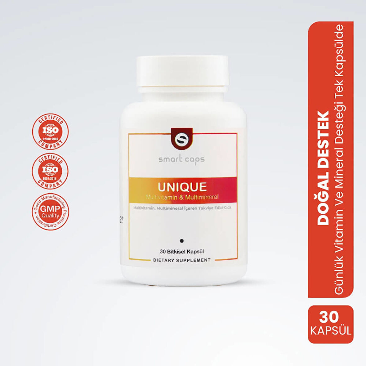 Smart Caps Unique Multivitamin/Multimineral 30 Kapsül