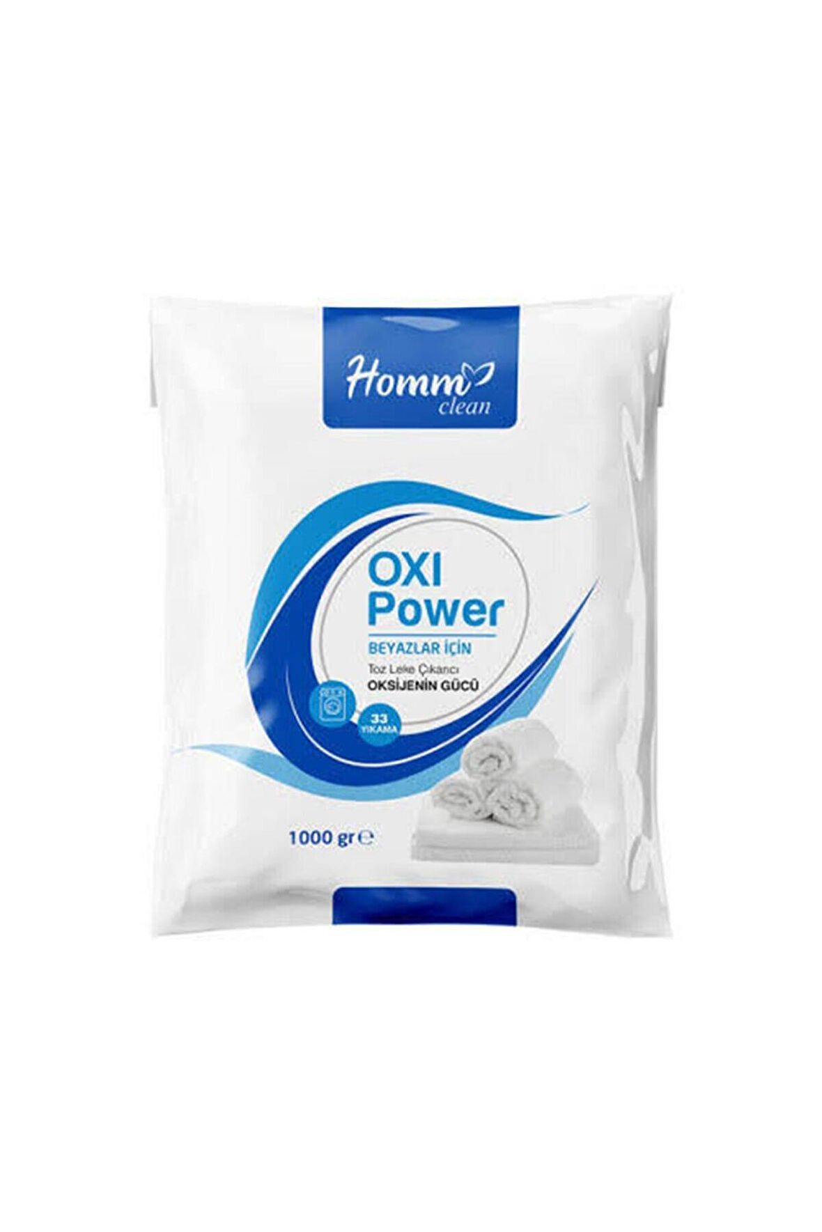 HOMM CLEAN Homm Bitkisel Oxi Power Konsantre Toz Leke Çıkarıcı Deterjan 1000 Gr