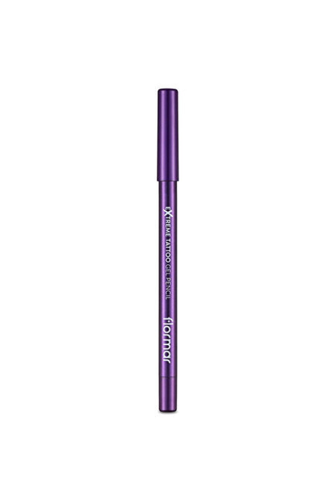 Işıltılı Kalıcı Göz Kalemi (MOR) - Extreme Tattoo Gel Pencil - 011 Purple Blaze - 8682536041188