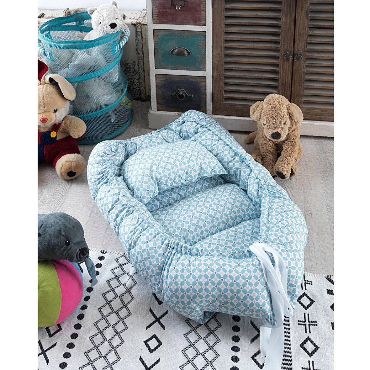 baby plus Baby Nest Güvenli Anne Yanı Yatağı