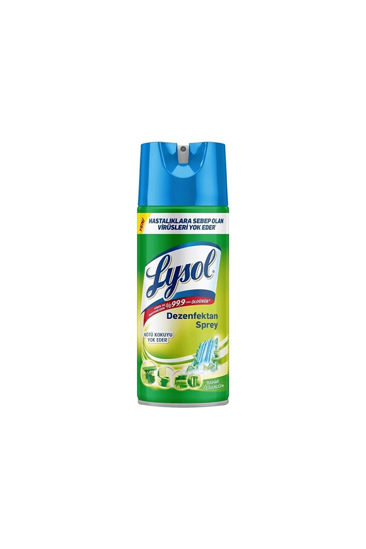 Lysol Dezenfektan Sprey Bahar Ferahlığı, Yüzeyler Için, 400 ml