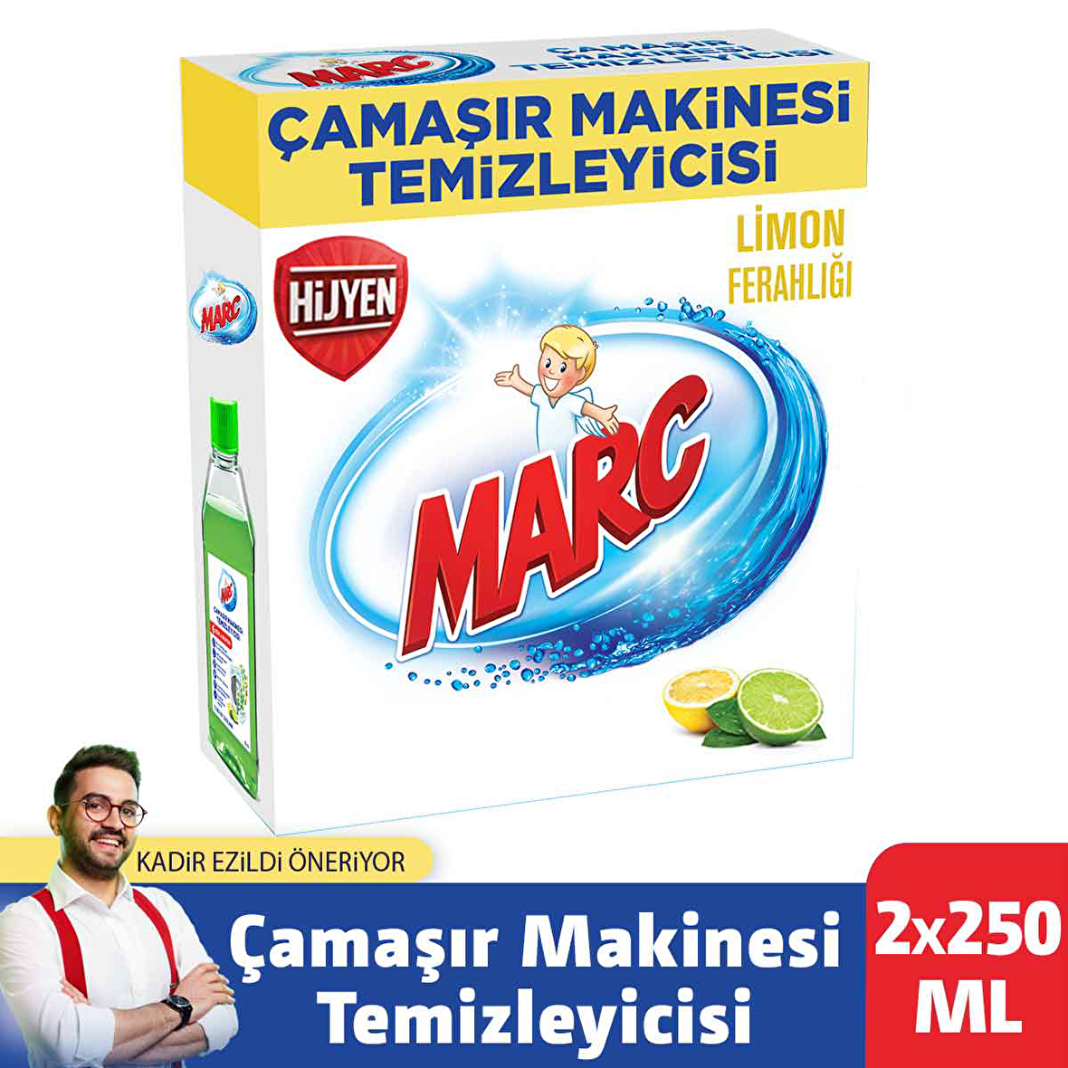 Marc Siyahlar İçin Sıvı Deterjan 2x250 ml 