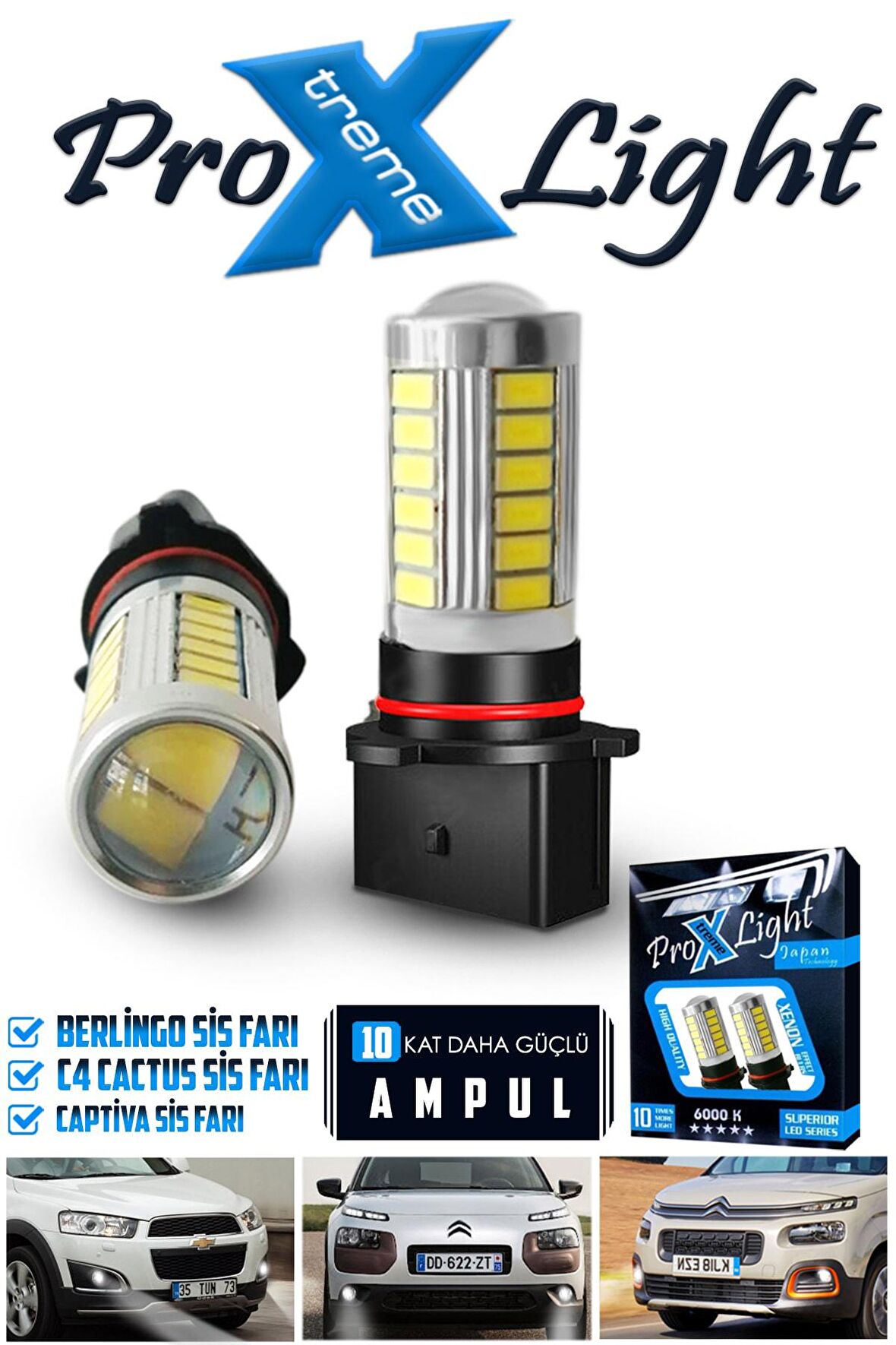 Toyota Led Sinyal Lambası Psx24w P13w Led Ampul