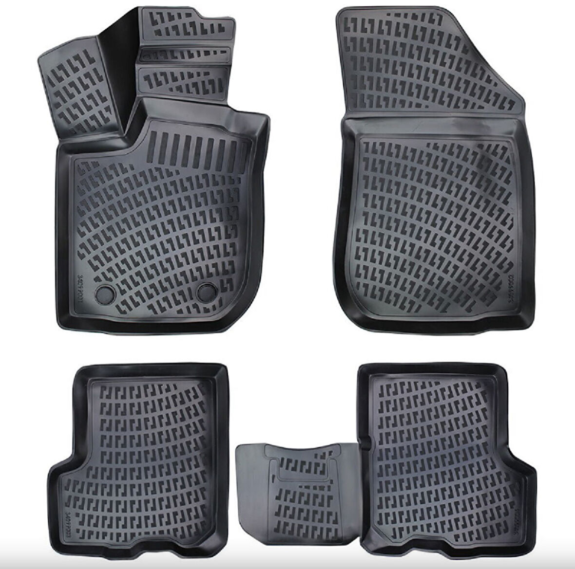 Rizline Dacia Sandero Stepway 3D Havuzlu Paspas 2007 -2020 Arası