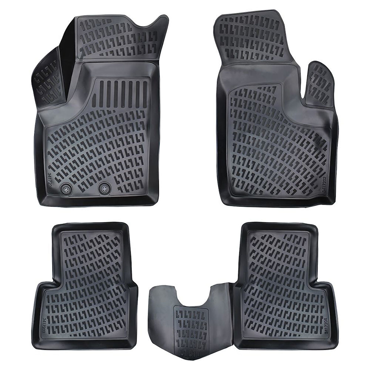 Rizline  Fiat doblo 3d havuzlu paspas 2000 / 2009 Rizline