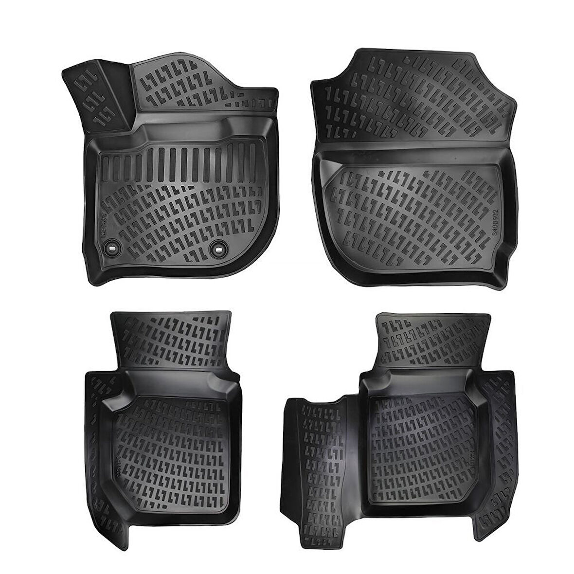 Rizline  Honda hrv 3d havuzlu paspas 2016 / 2021 Rizline