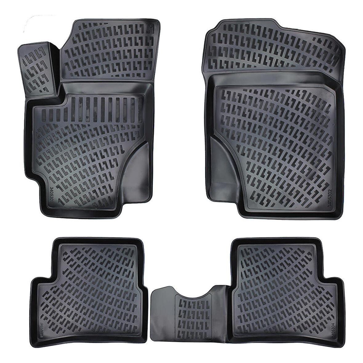 Rizline Hyundai Accent Era 2006 -2012 Uyumlu 3d Havuzlu Paspas