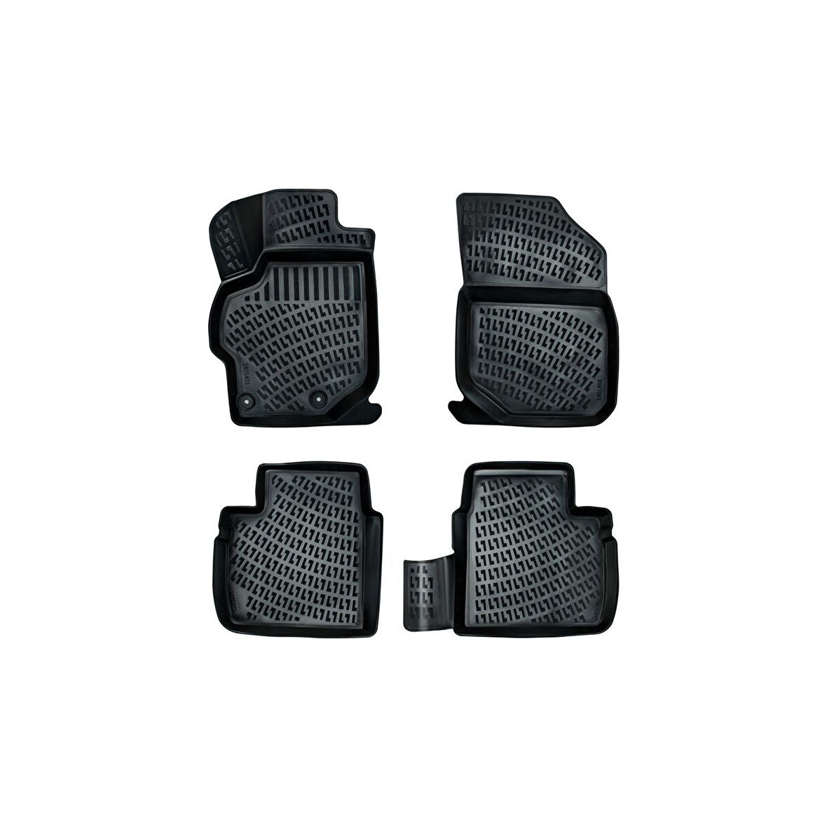 Rizline Peugeot 301 2012 Sonrası Uyumlu 3D Havuzlu Paspas