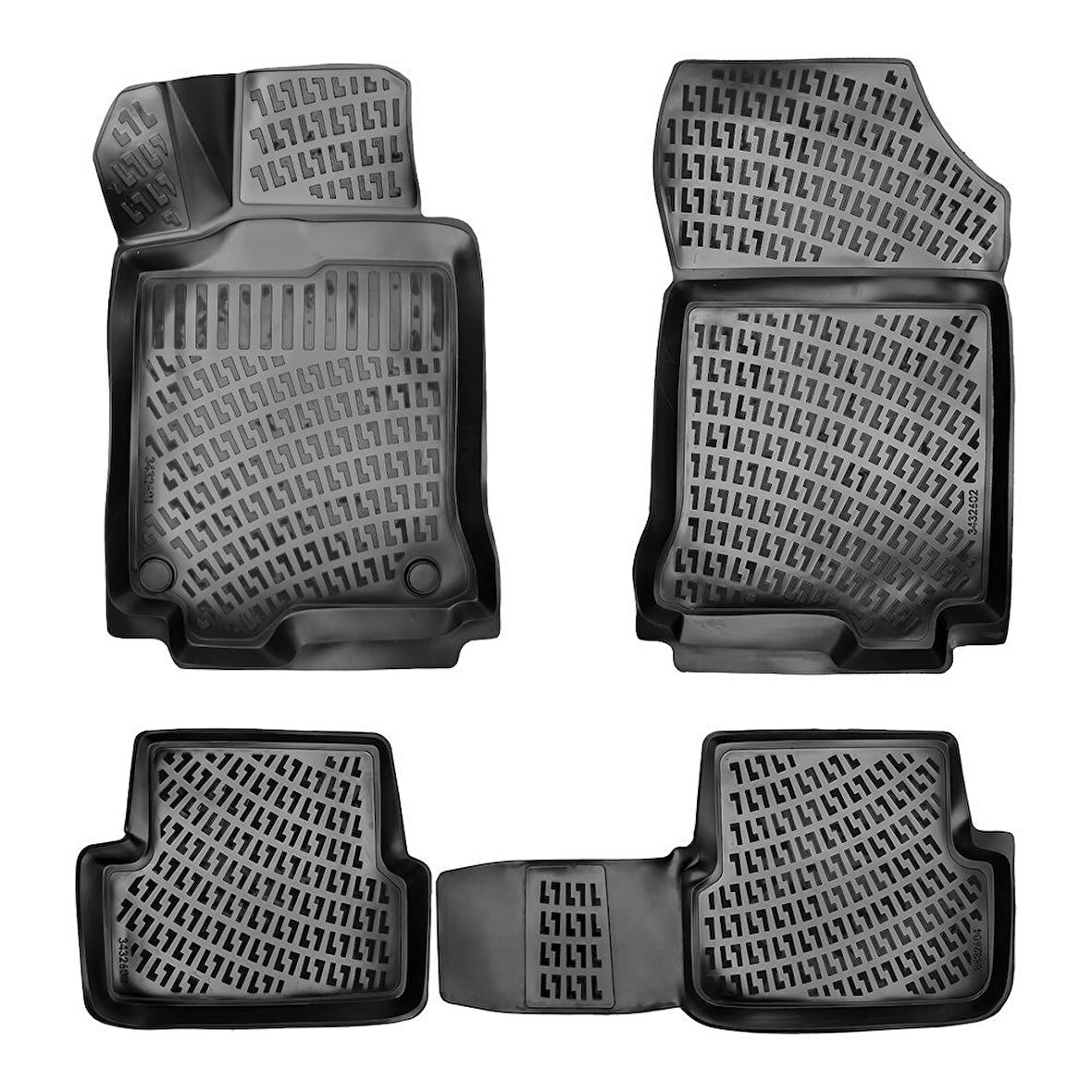 Rizline  Renault laguna 3 3d havuzlu paspas 2007+ Rizline