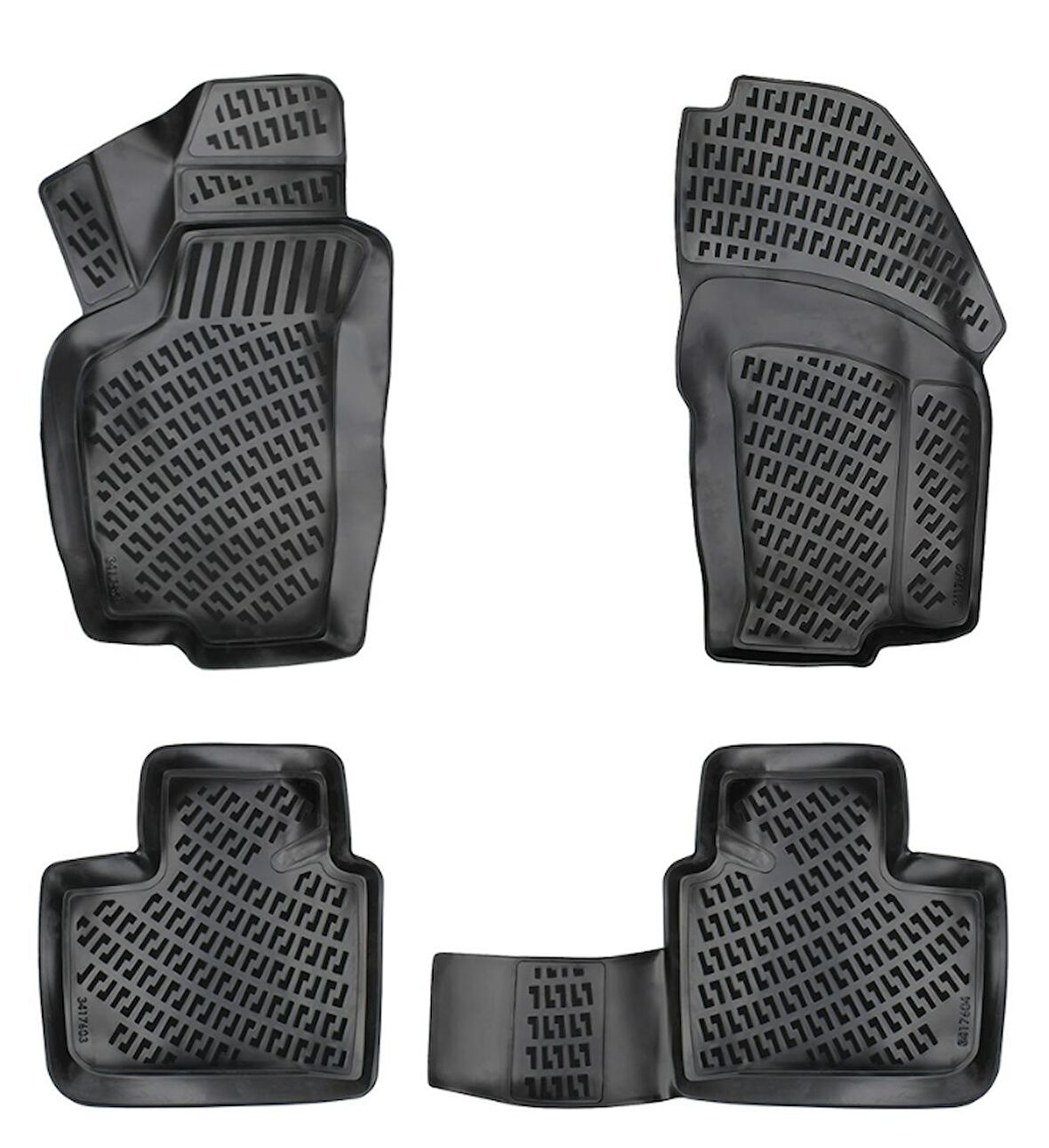 Alfa Romeo 156 3D Paspas Siyah 1997-2007 Arası Rizline