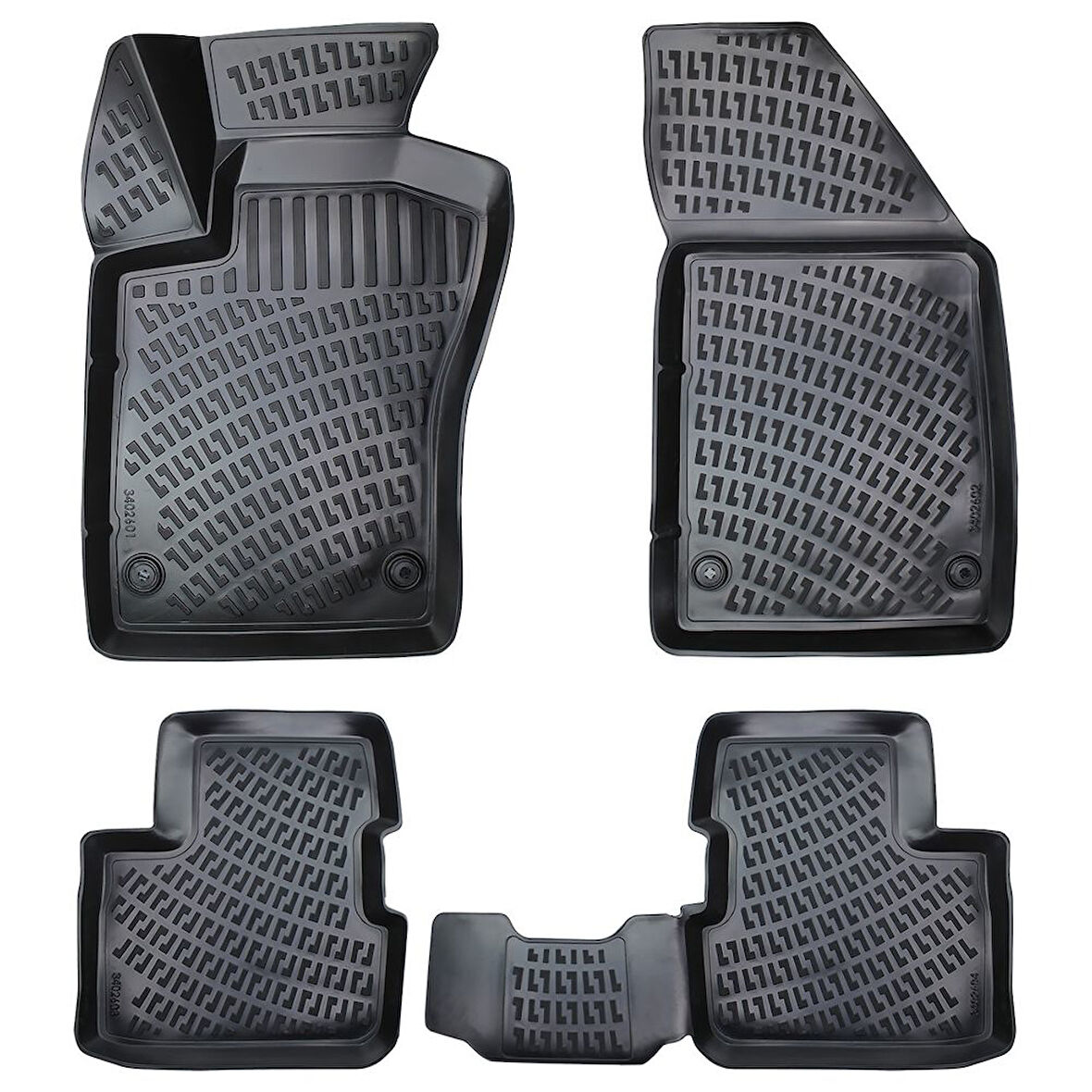 Rizline  Fiat egea 3d havuzlu paspas 2015+ Rizline