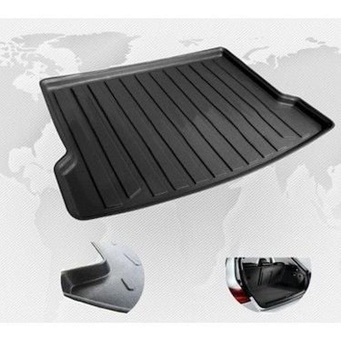 Volkswagen touran Bagaj Havuzu Paspası Rizline 2015+