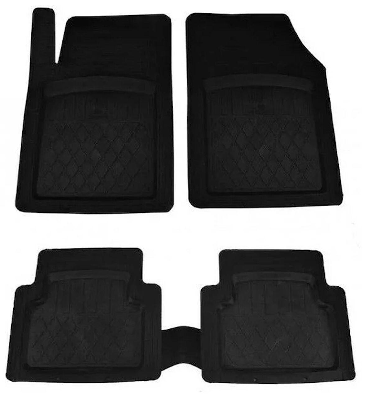Chevrolet Suburban Bench Seating 8 Koltuklu 3D Paspas Siyah 2021 Sonrası Rizline