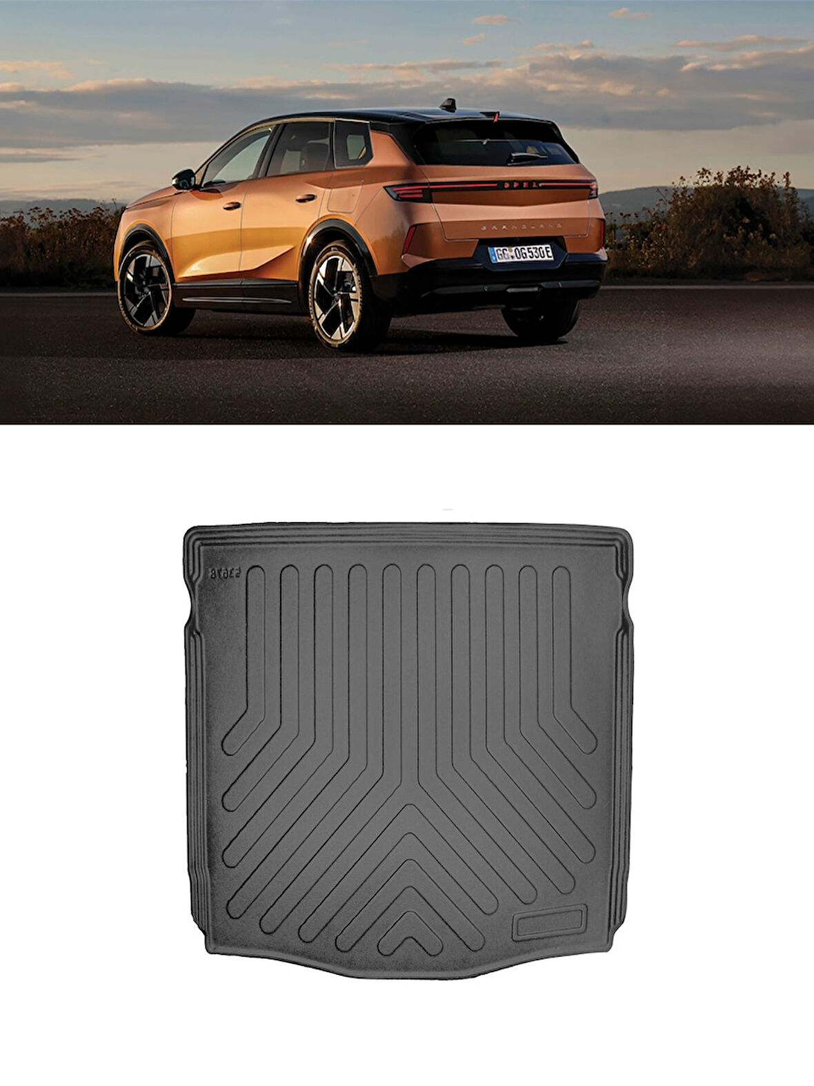Rizline Opel Grandland Mhev Üst Kademe 2025ve Sonrası 3D Bagaj Havuzu