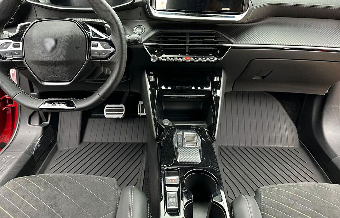 Rizline Premium Citroen C4X 2023 ve Sonrası  3D Havuzlu Paspas Siyah