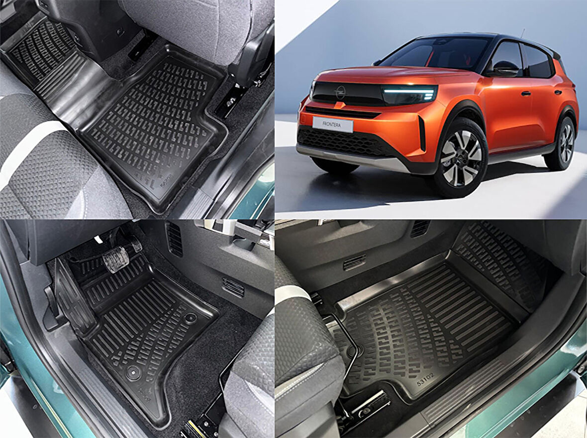 Rizline Opel Frontera MHEV 2025 Ve Sonrası 3D Havuzlu Paspas Siyah