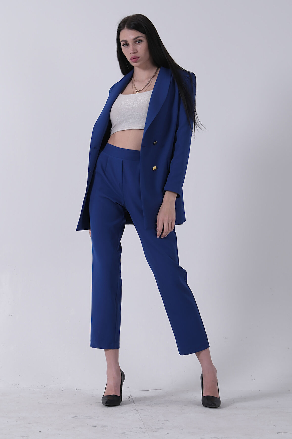 Saks  Blazer Ceket Pantolon İkili Takım 0106305.26