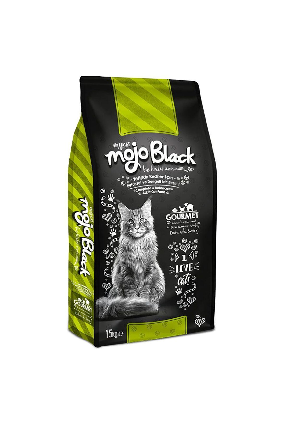 Mycat Mojo Black Gurme Kedi Maması 15 Kg