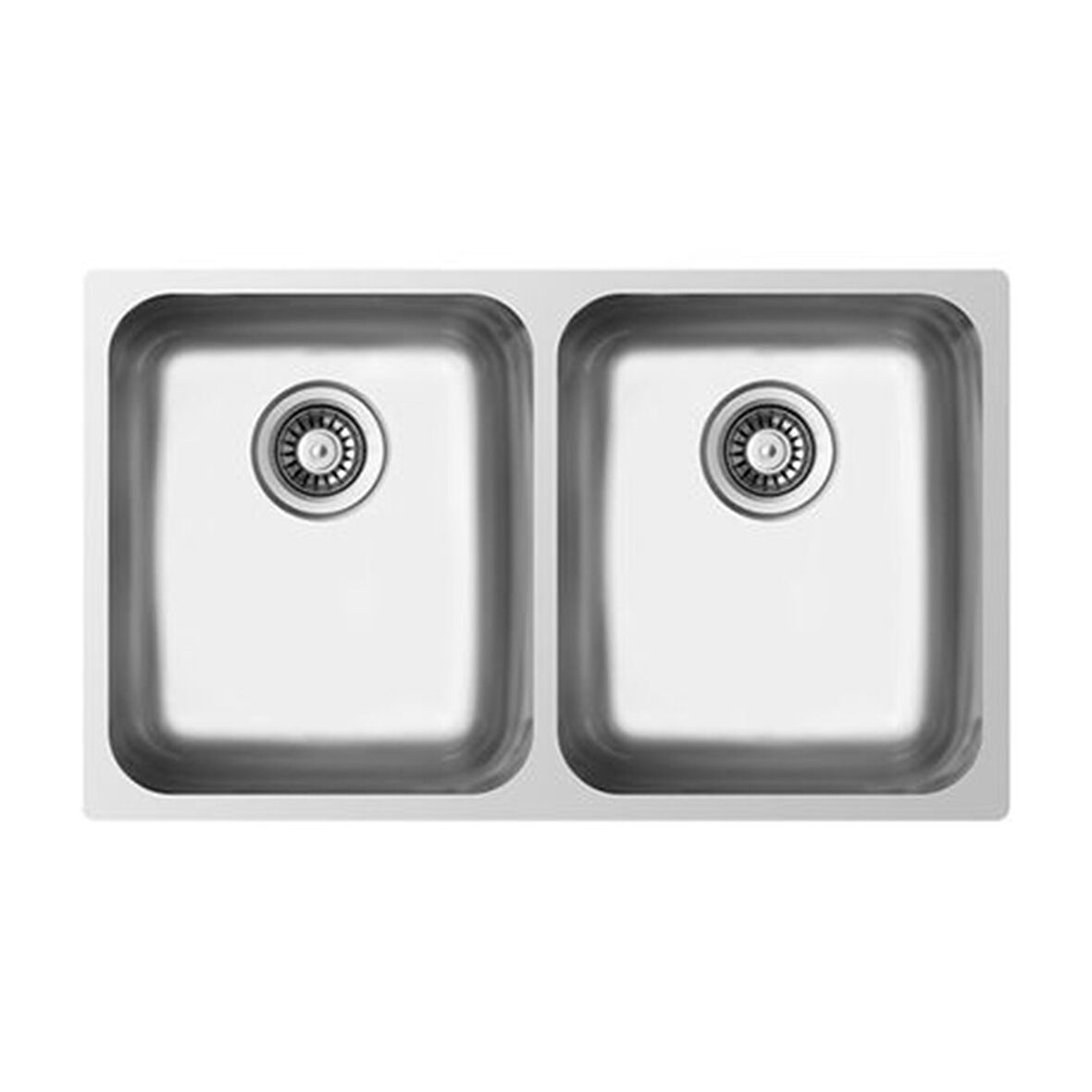 UkInox Eviye D340 50x50 Tezgah Altı Paslanmaz